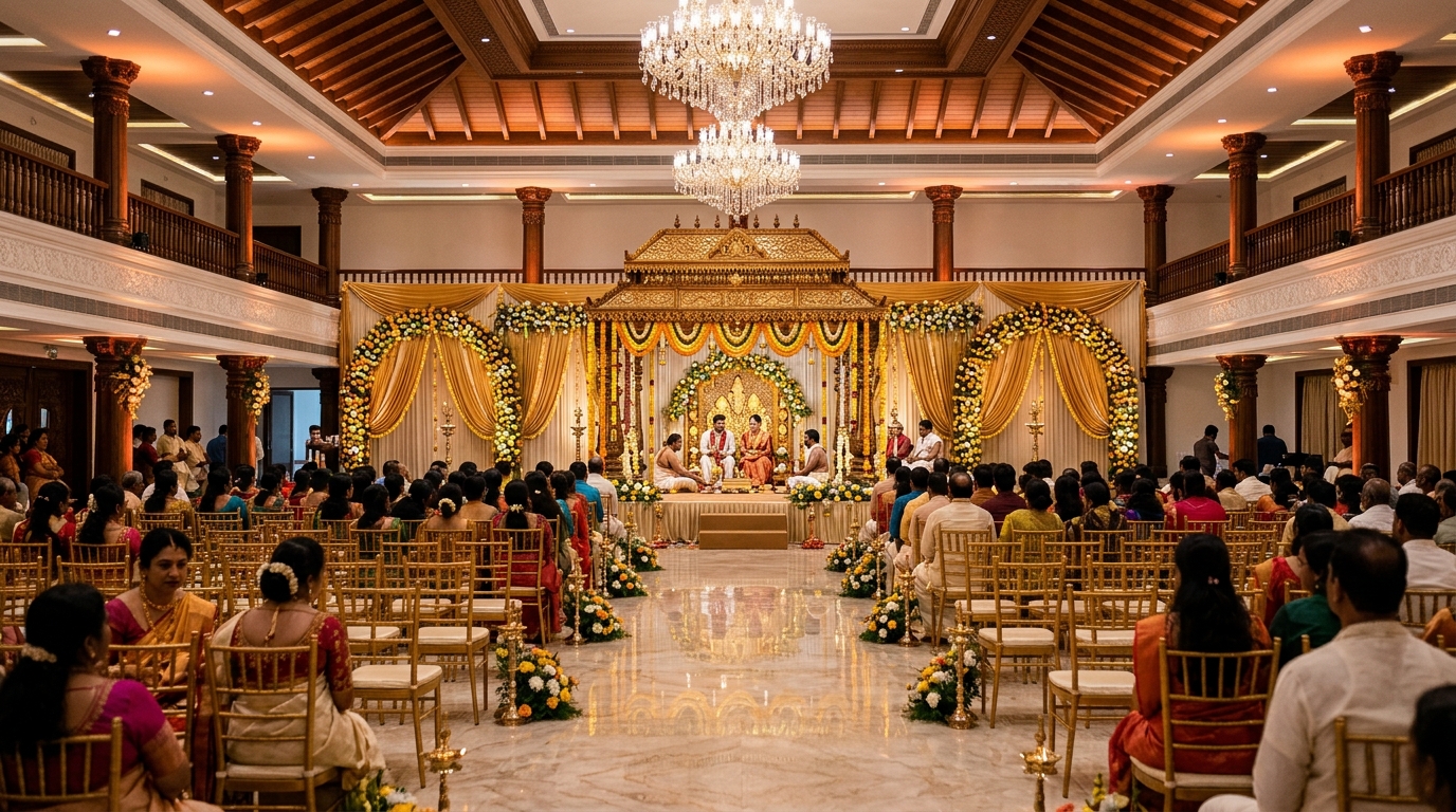 Mangalam Hall — Grand Wedding Setup